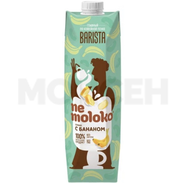 Напиток Barista "Nemoloko" Банан 1л.  